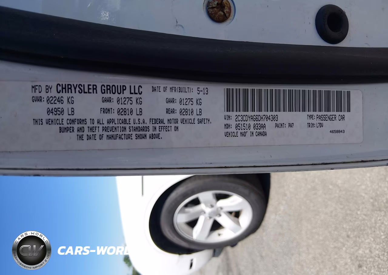 2013 Dodge Challenger Sxt VIN:2C3CDYAG6DH704303 - 9