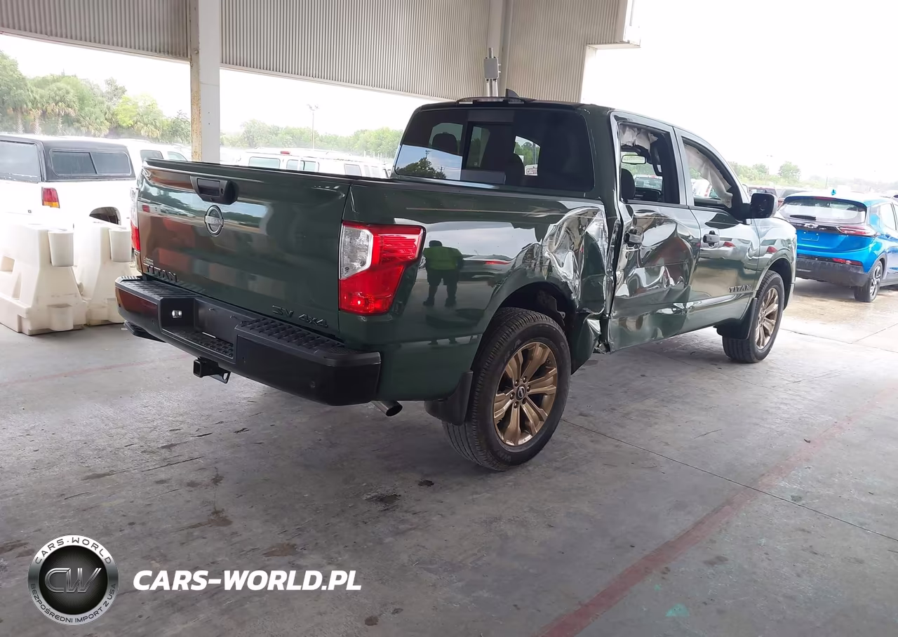 2024 Nissan Titan Sv 4X4 VIN:1N6AA1ED1RN113844 - 4