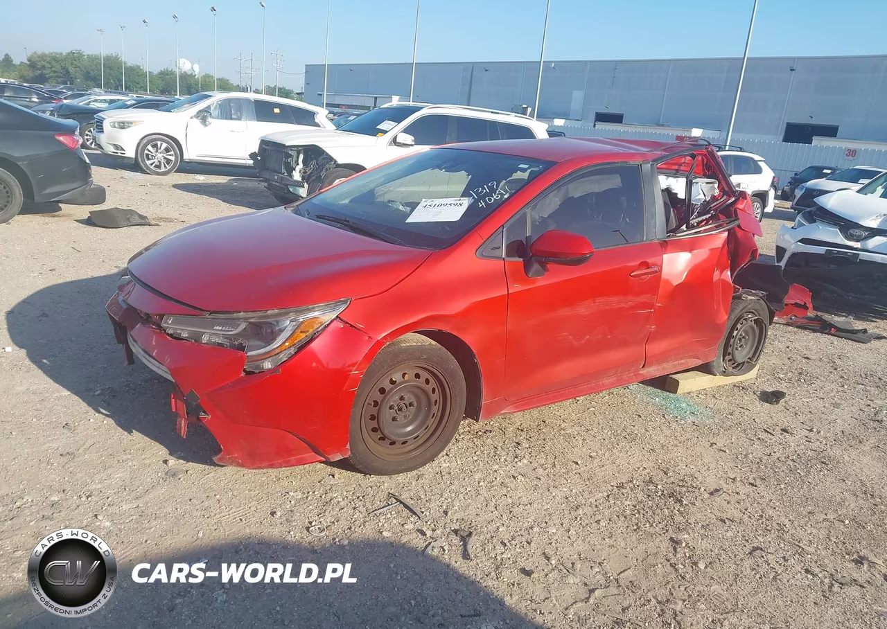 2020 Toyota Corolla Le VIN:JTDEPRAE6LJ056409 - 2