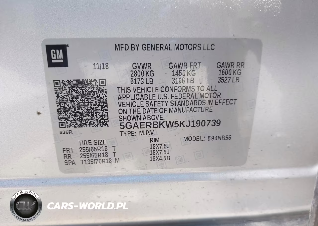 2019 Buick Enclave Fwd Essence VIN:5GAERBKW5KJ190739 - 9