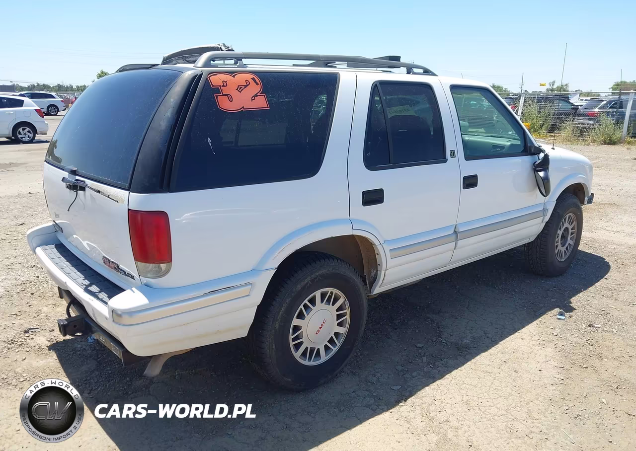 1996 GMC Jimmy VIN:1GKDT13WXT2542394 - 4
