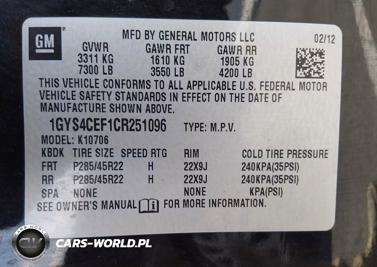 2012 Cadillac Escalade Premium VIN:1GYS4CEF1CR251096 - 9