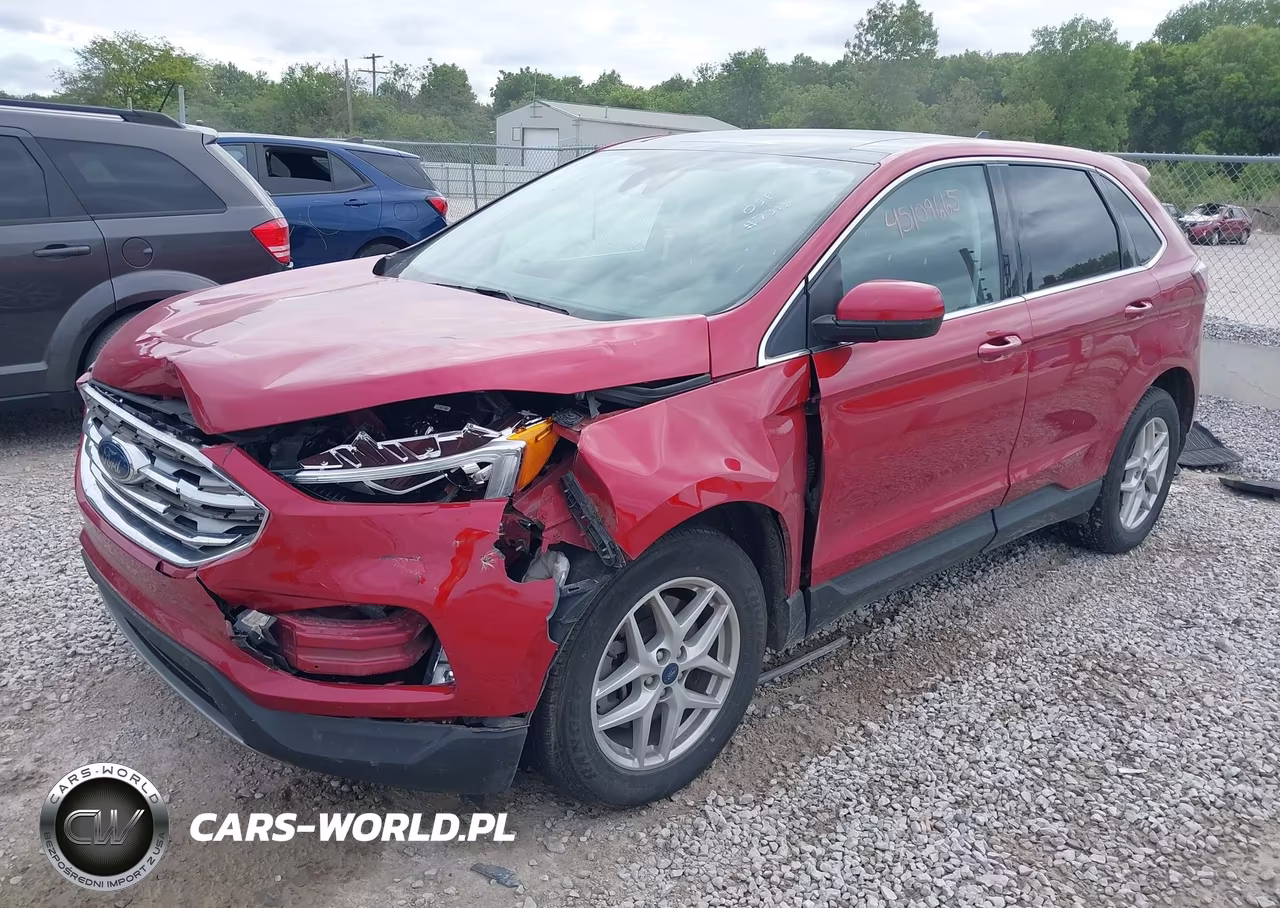 2021 Ford Edge Sel VIN:2FMPK4J94MBA60019 - 2