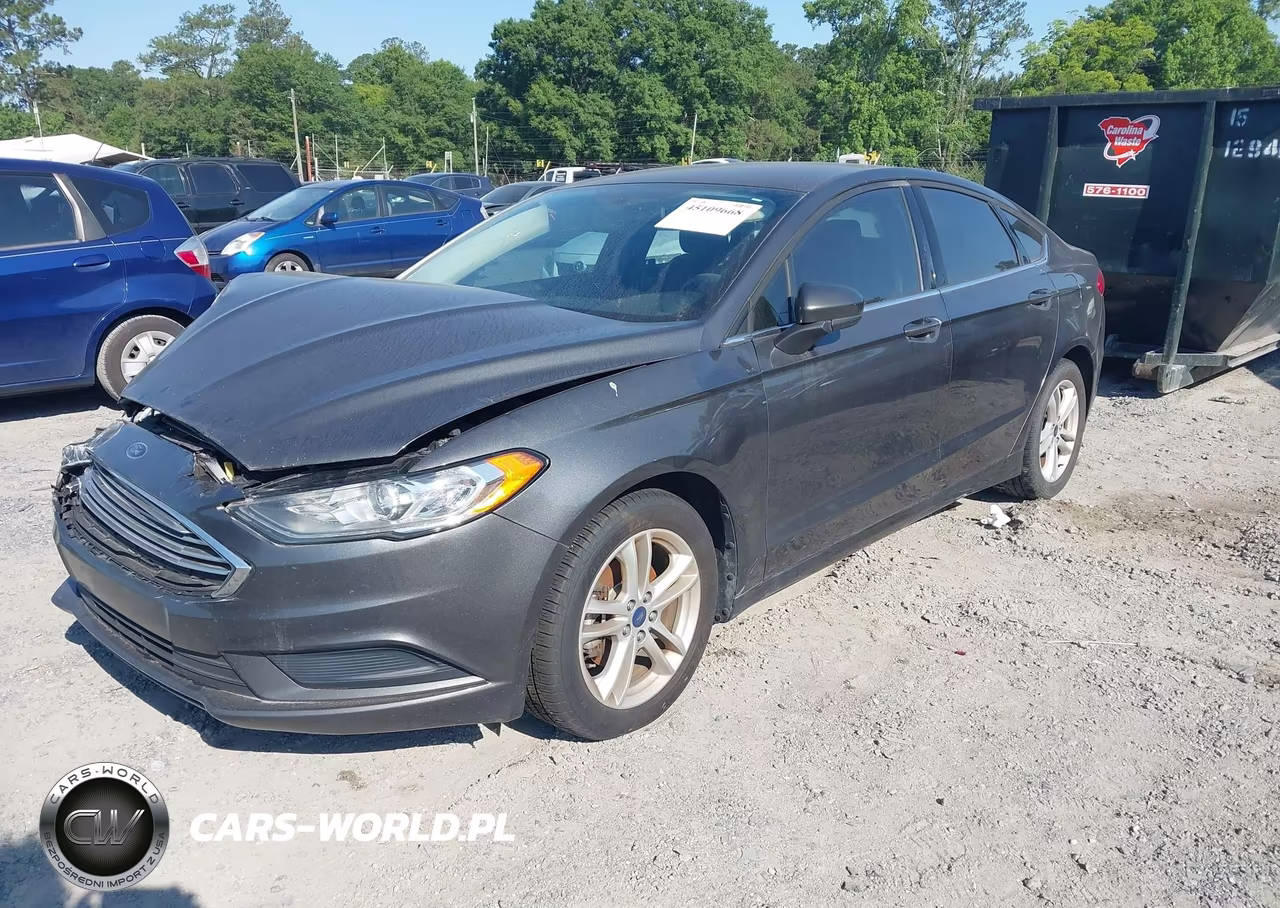 2018 Ford Fusion Se VIN:3FA6P0H75JR103848 - 2