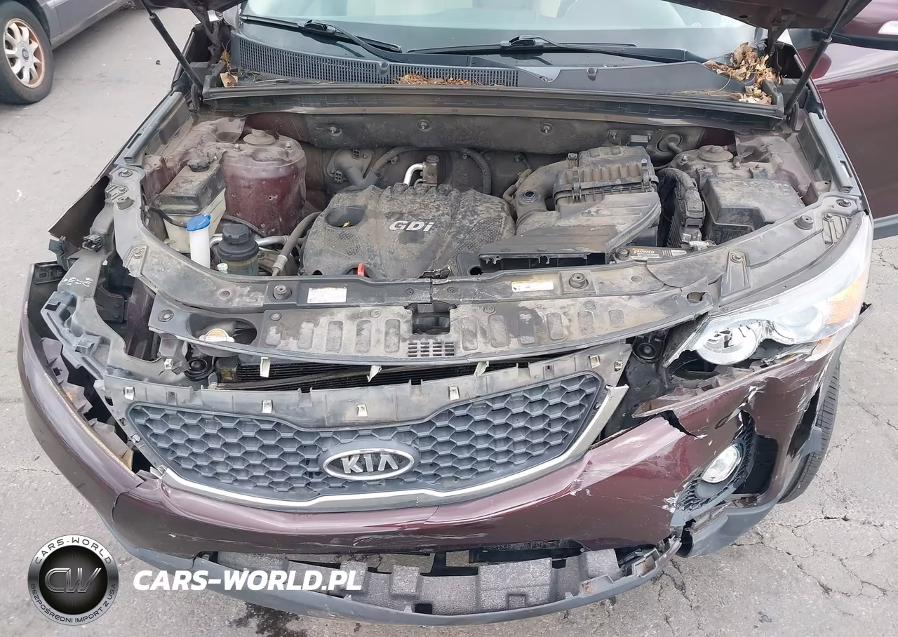 2012 Kia Sorento Lx VIN:5XYKTCA68CG256955 - 10