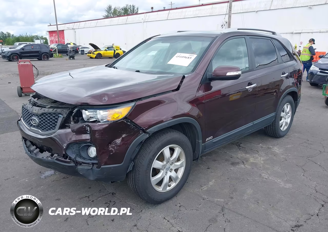 2012 Kia Sorento Lx VIN:5XYKTCA68CG256955 - 2