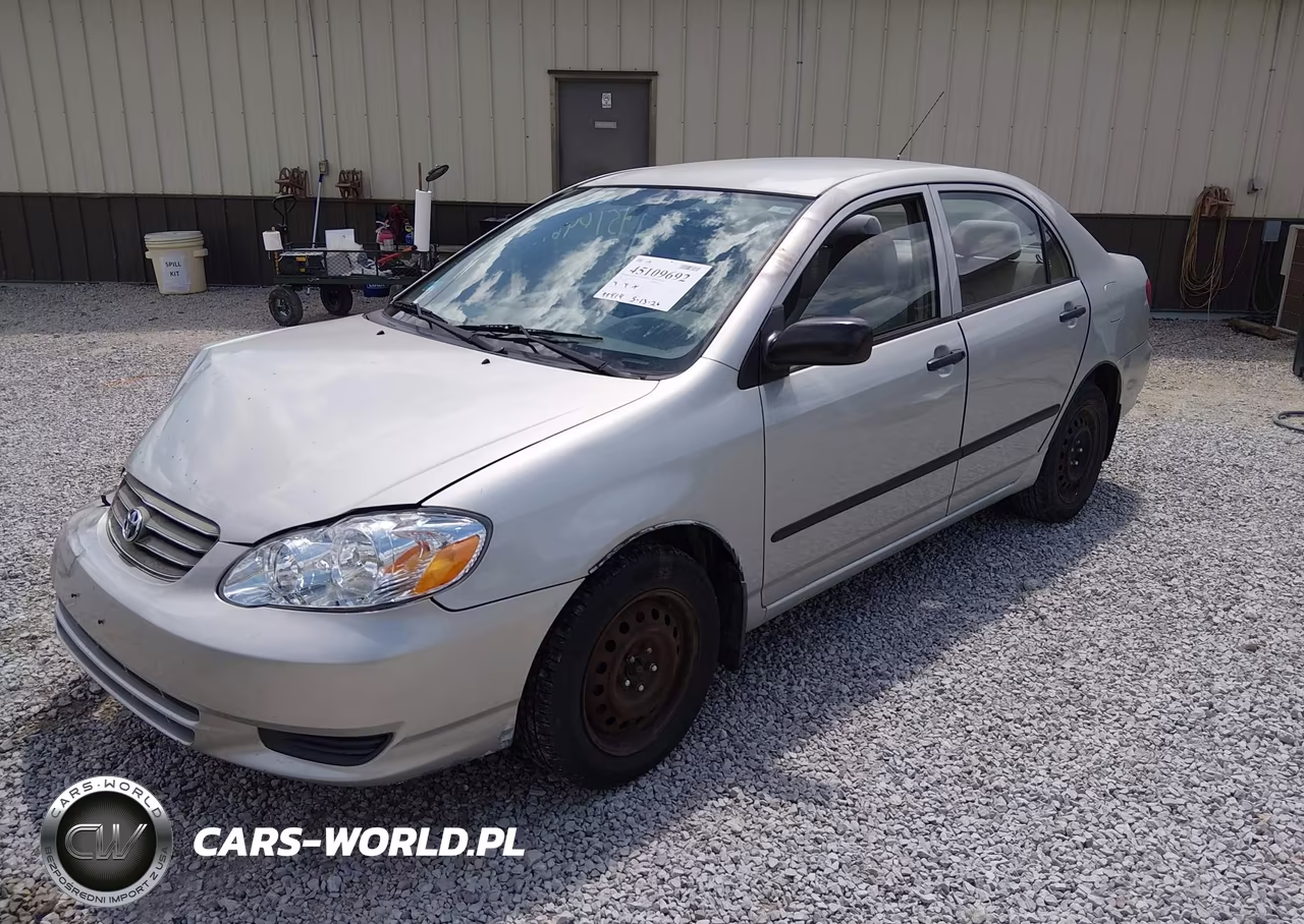 2003 Toyota Corolla Ce-Le-Sport VIN:2T1BR32E23C714487 - 2