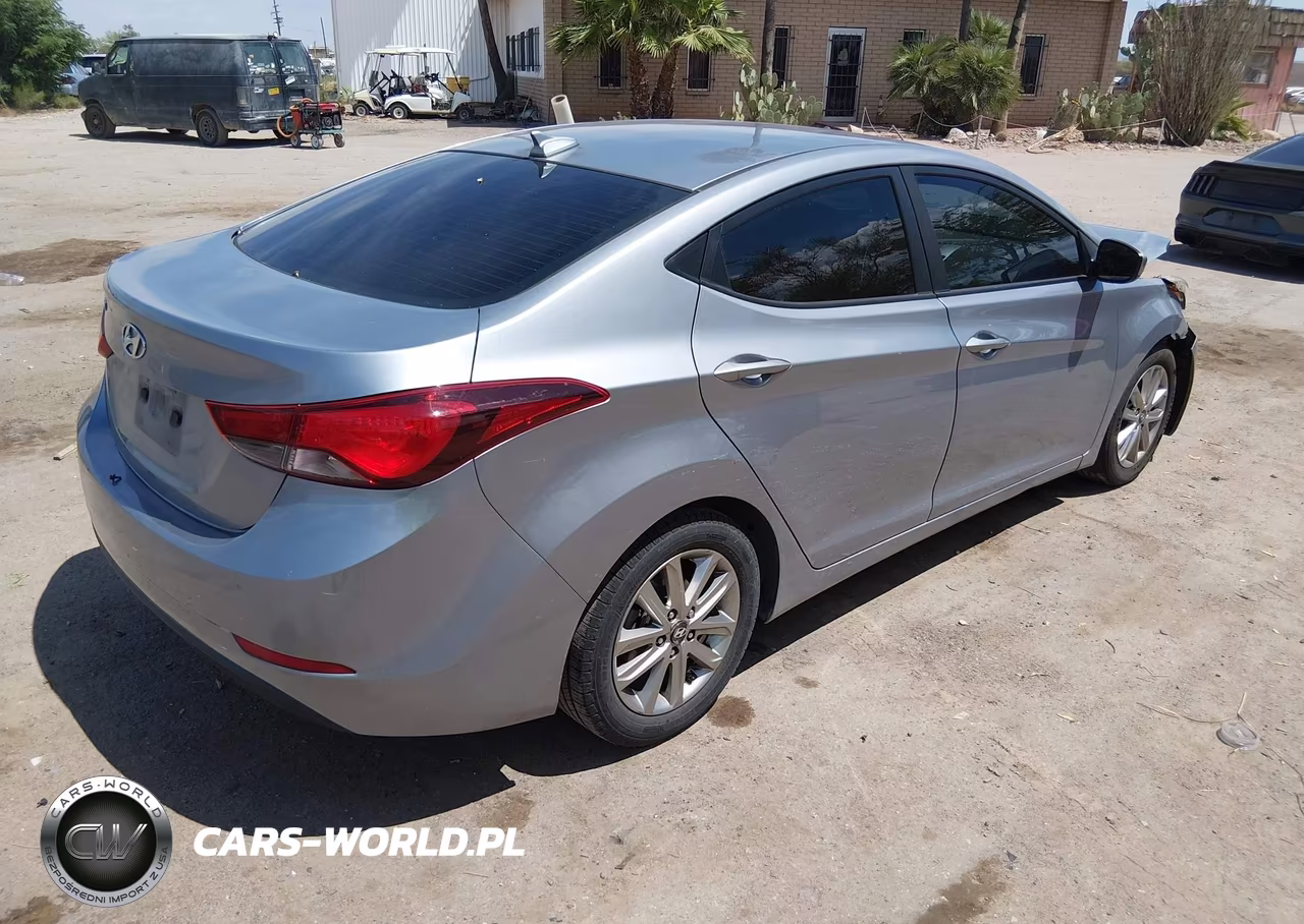 2016 Hyundai Elantra Se VIN:5NPDH4AE9GH741272 - 4
