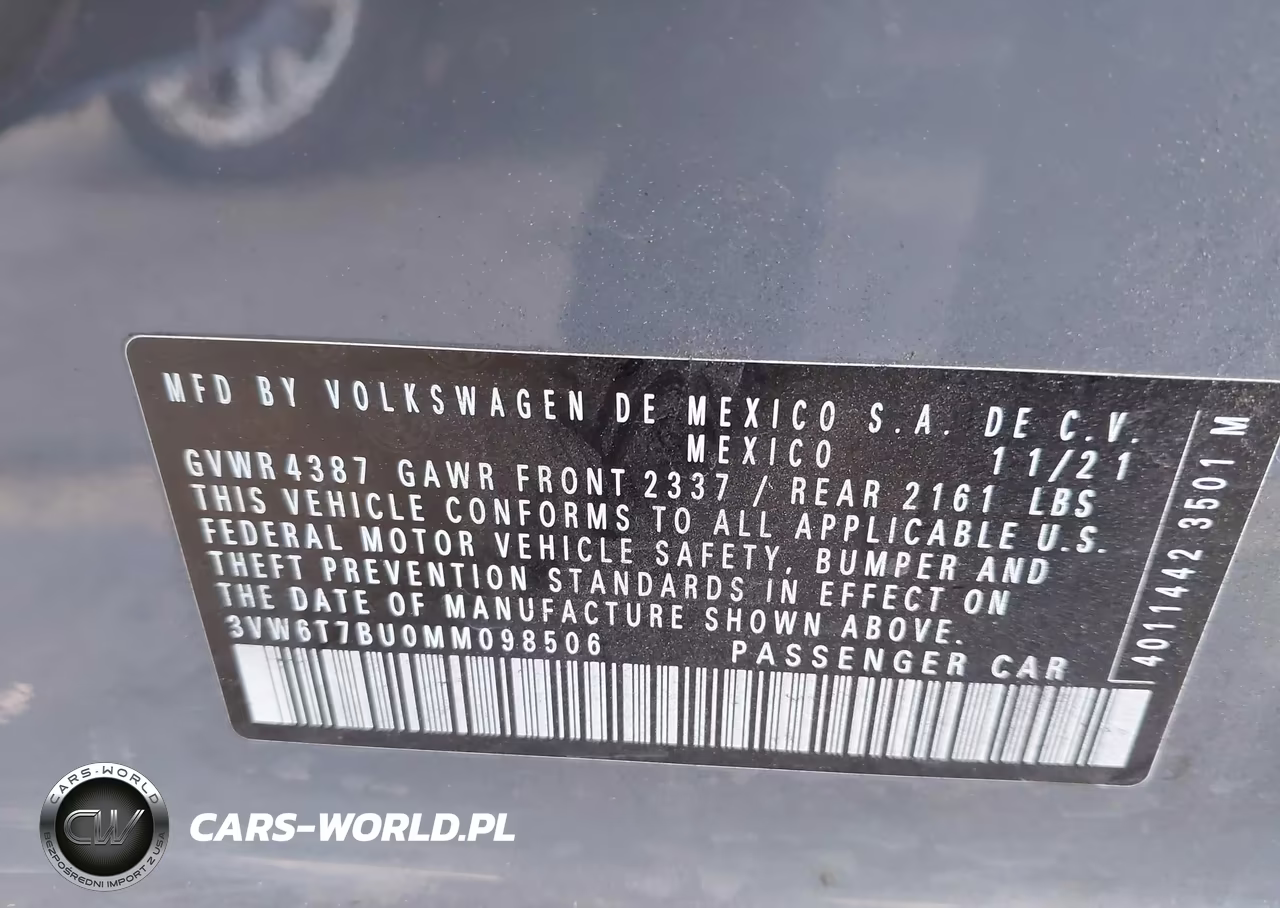 2021 Volkswagen Jetta Gli 2.0T Autobahn-2.0T S VIN:3VW6T7BU0MM098506 - 9