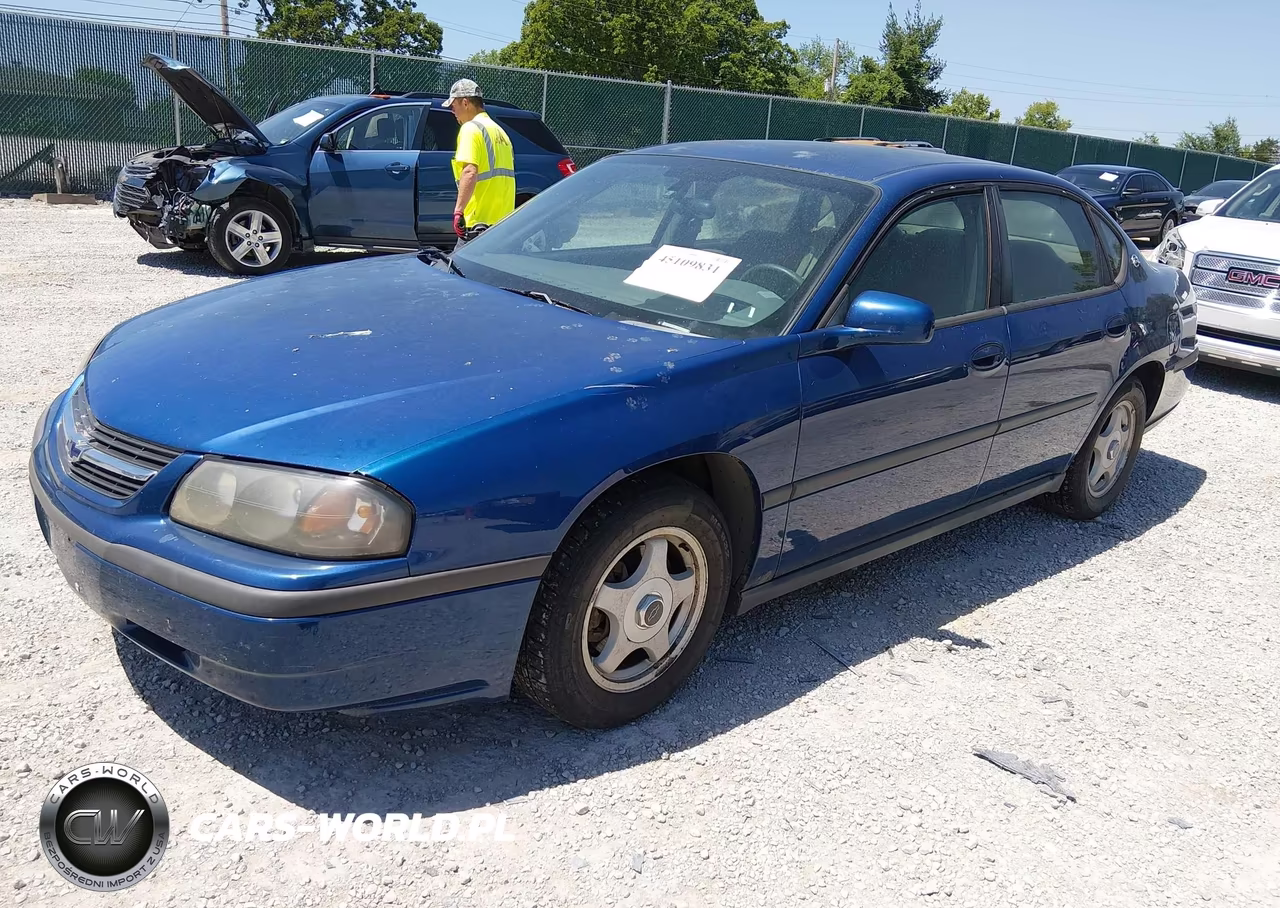 2004 Chevrolet Impala VIN:2G1WF52E549155128 - 2