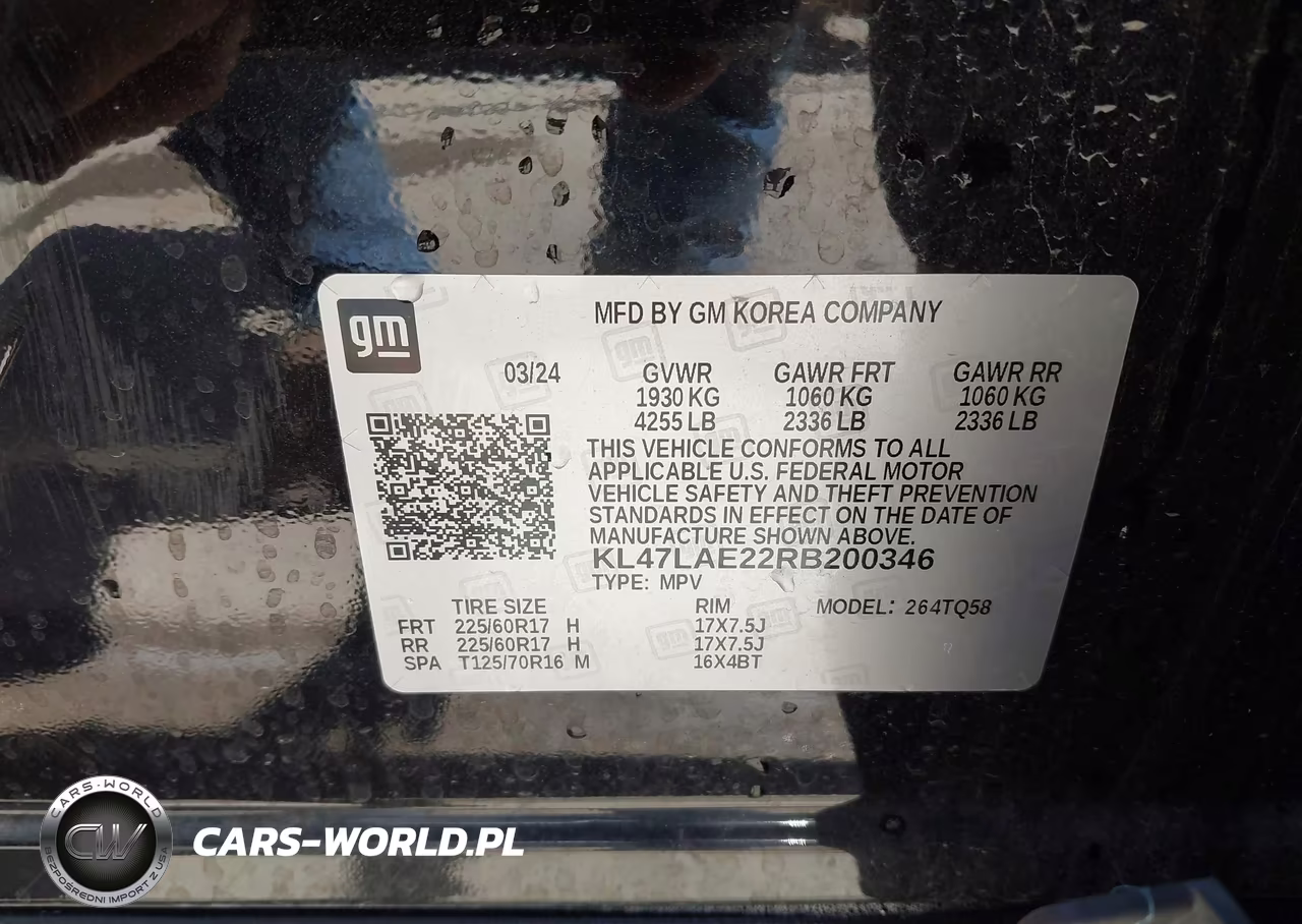 2024 Buick Envista Preferred Fwd VIN:KL47LAE22RB200346 - 9
