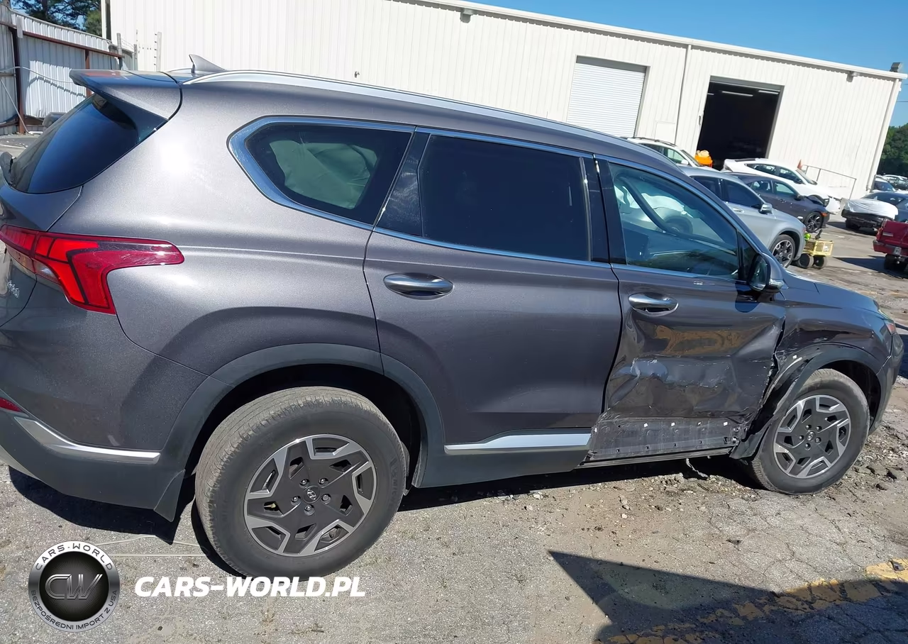 2022 Hyundai Santa Fe Hybrid Blue VIN:KM8S2DA13NU025617 - 13