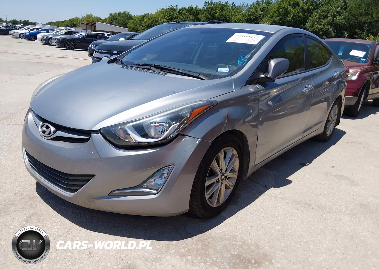 2016 Hyundai Elantra Se VIN:5NPDH4AE4GH714724 - 2