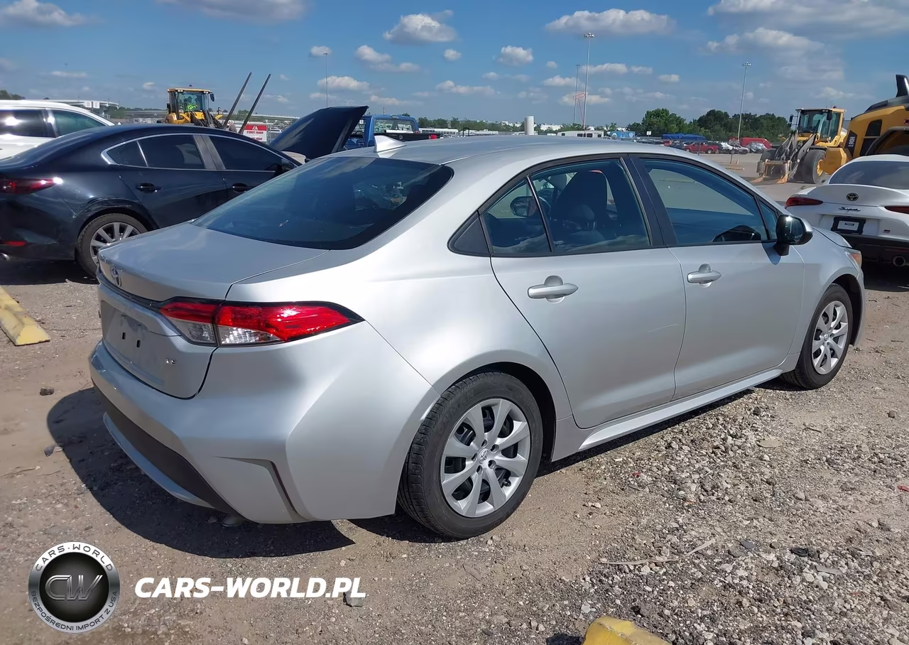 2021 Toyota Corolla Le VIN:5YFEPMAE5MP243964 - 4