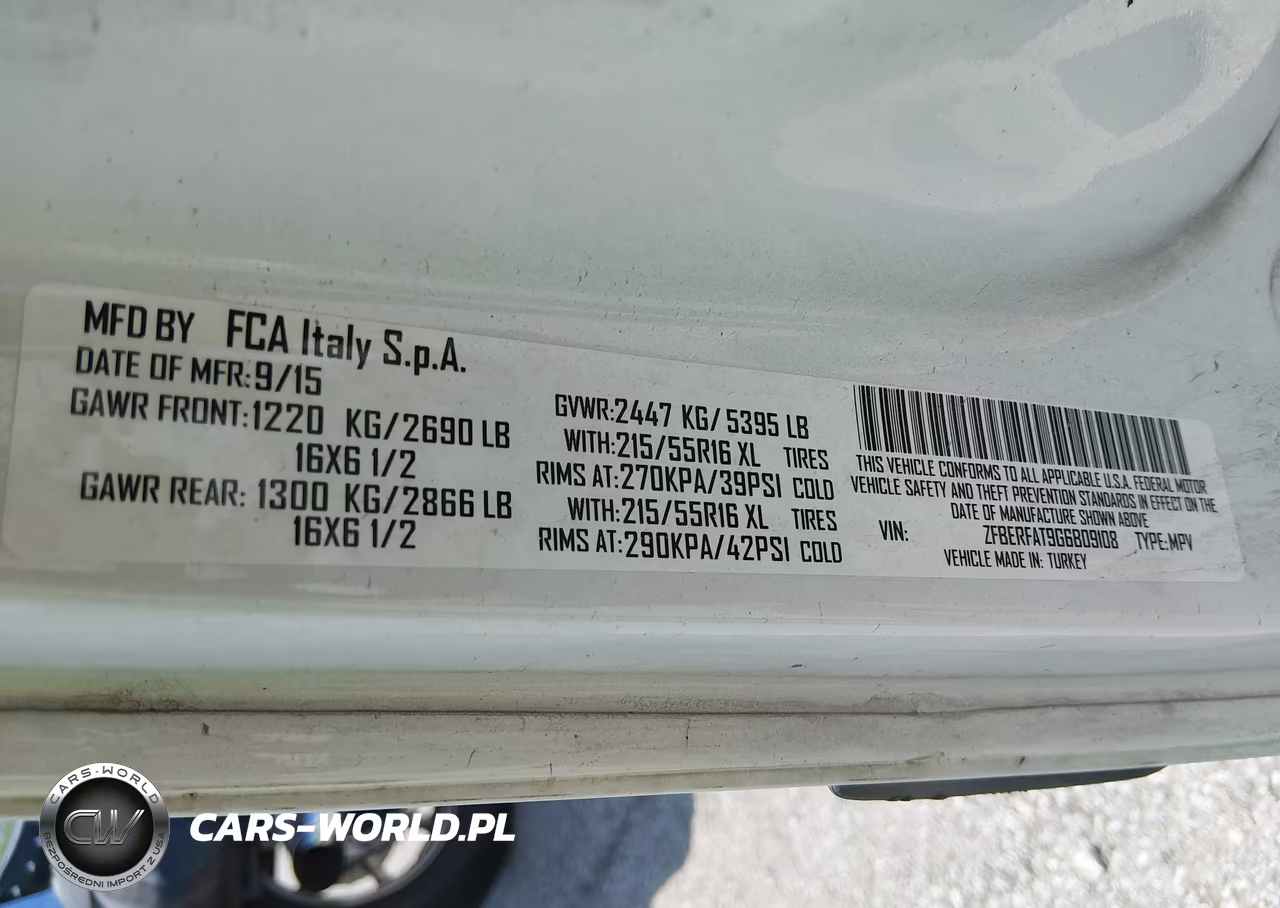 2016 Ram Promaster City Tradesman VIN:ZFBERFAT9G6B09108 - 9