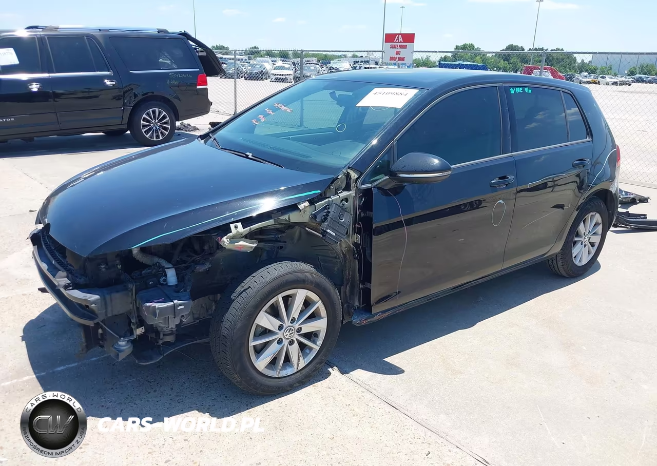 2015 Volkswagen Golf Tsi S 4-Door VIN:3VW217AUXFM013728 - 2
