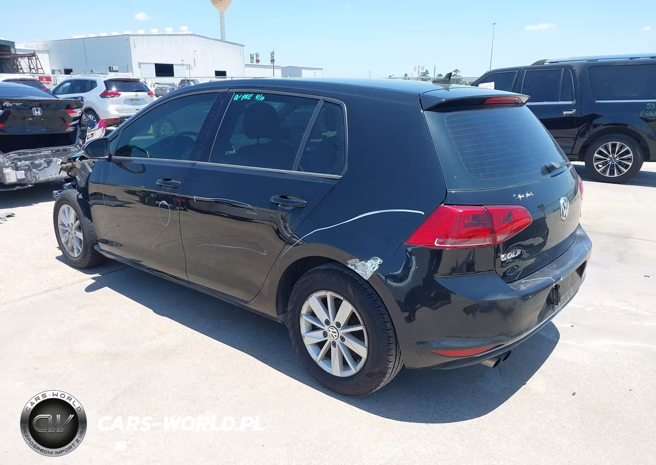 2015 Volkswagen Golf Tsi S 4-Door VIN:3VW217AUXFM013728 - 3
