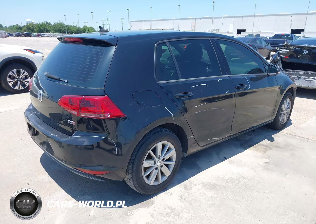 2015 Volkswagen Golf Tsi S 4-Door VIN:3VW217AUXFM013728 - 4