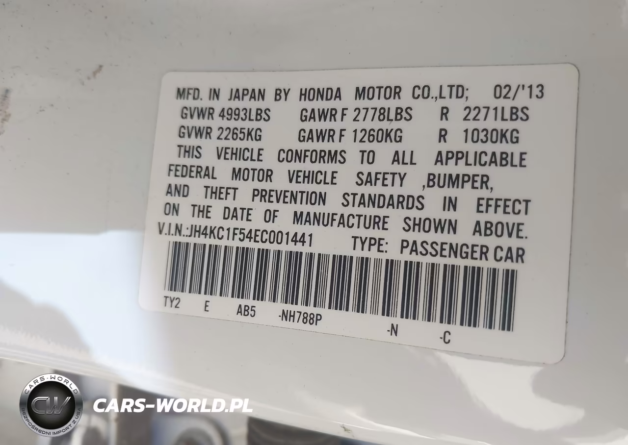 2014 Acura Rlx VIN:JH4KC1F54EC001441 - 9