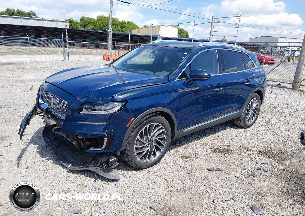 2020 Lincoln Nautilus Reserve VIN:2LMPJ6K91LBL13183 - 2
