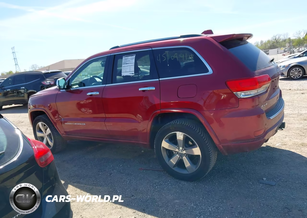 2015 Jeep Grand Cherokee Overland VIN:1C4RJFCT2FC637976 - 14