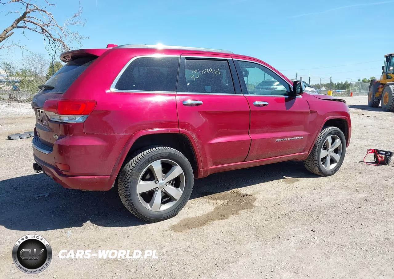 2015 Jeep Grand Cherokee Overland VIN:1C4RJFCT2FC637976 - 4