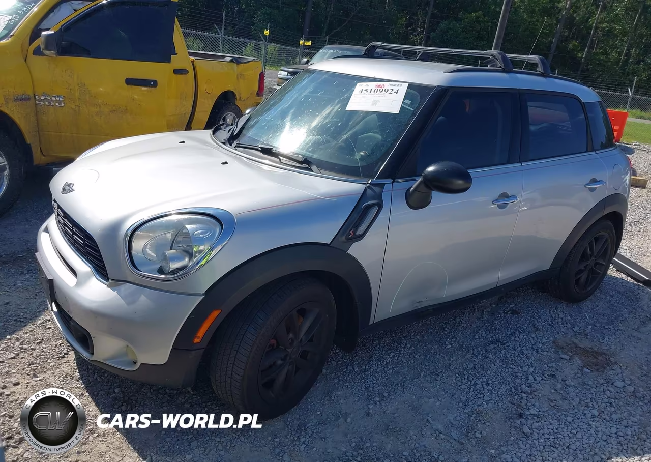 2012 Mini Cooper S Countryman VIN:WMWZC3C52CWL87222 - 2