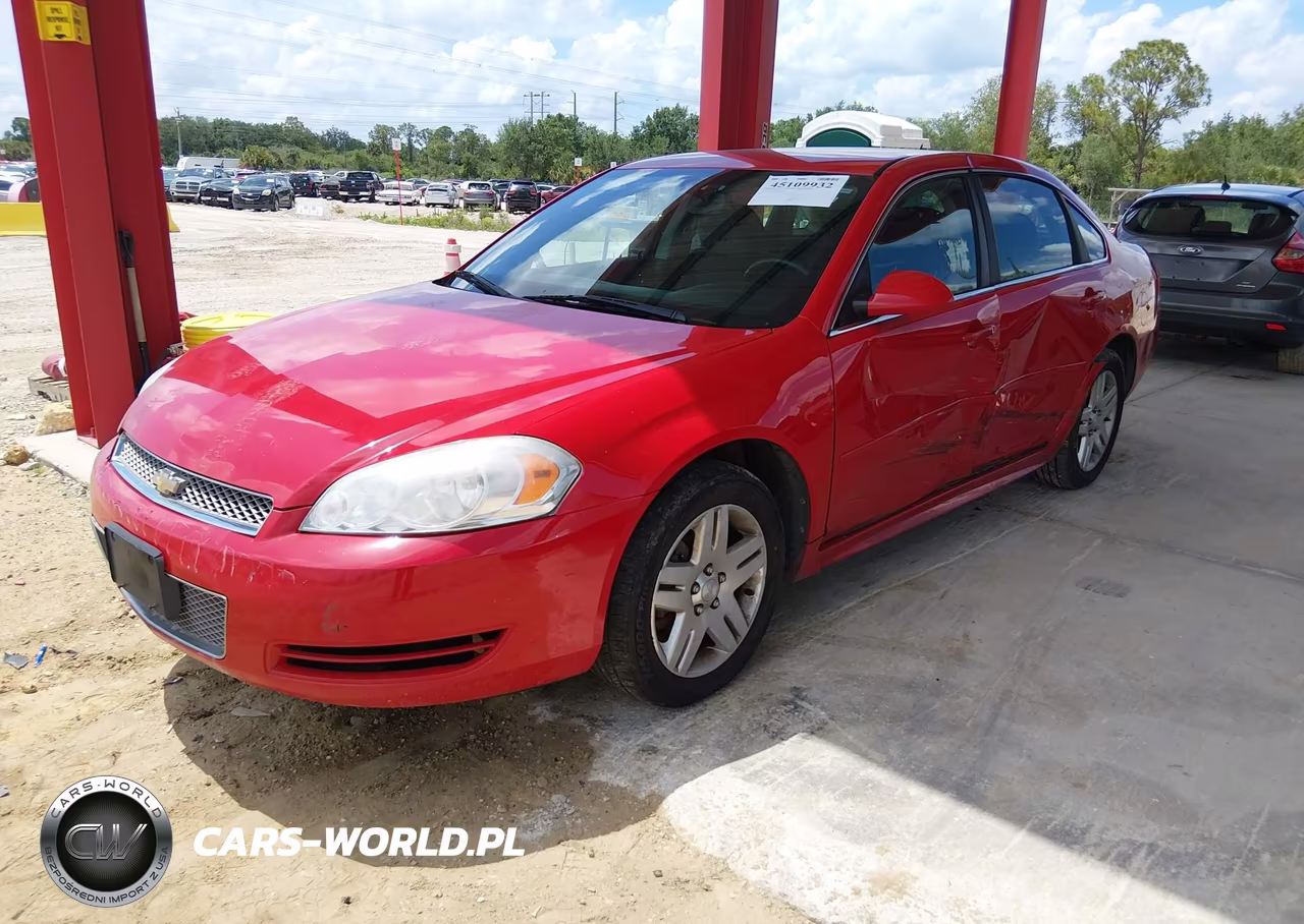 2013 Chevrolet Impala Lt VIN:2G1WG5E38D1102302 - 2