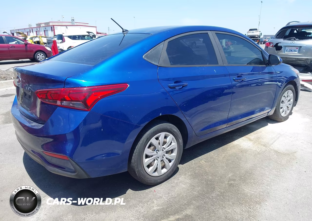 2019 Hyundai Accent Se VIN:3KPC24A36KE067977 - 4