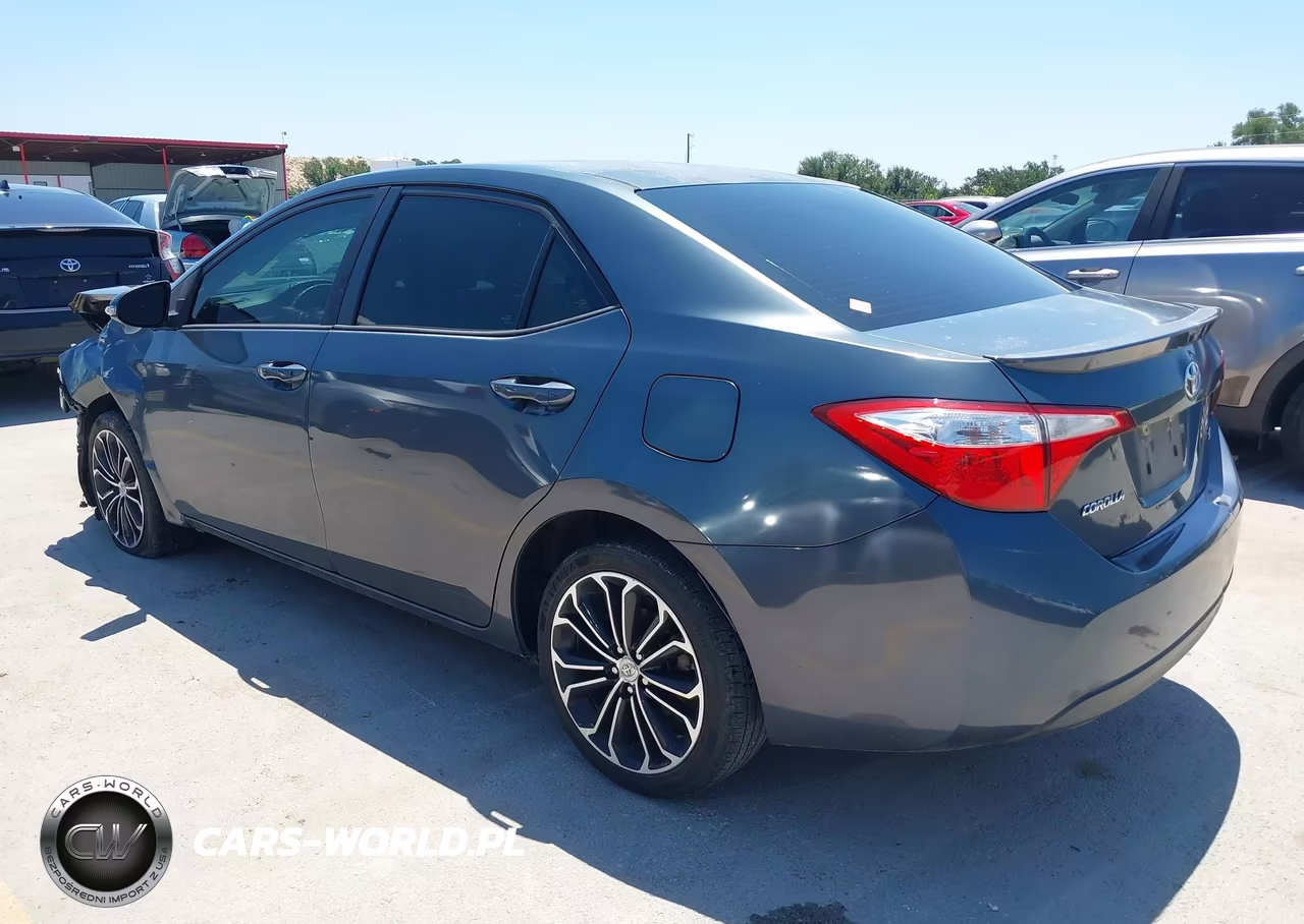 2015 Toyota Corolla S Plus VIN:5YFBURHE6FP267546 - 3