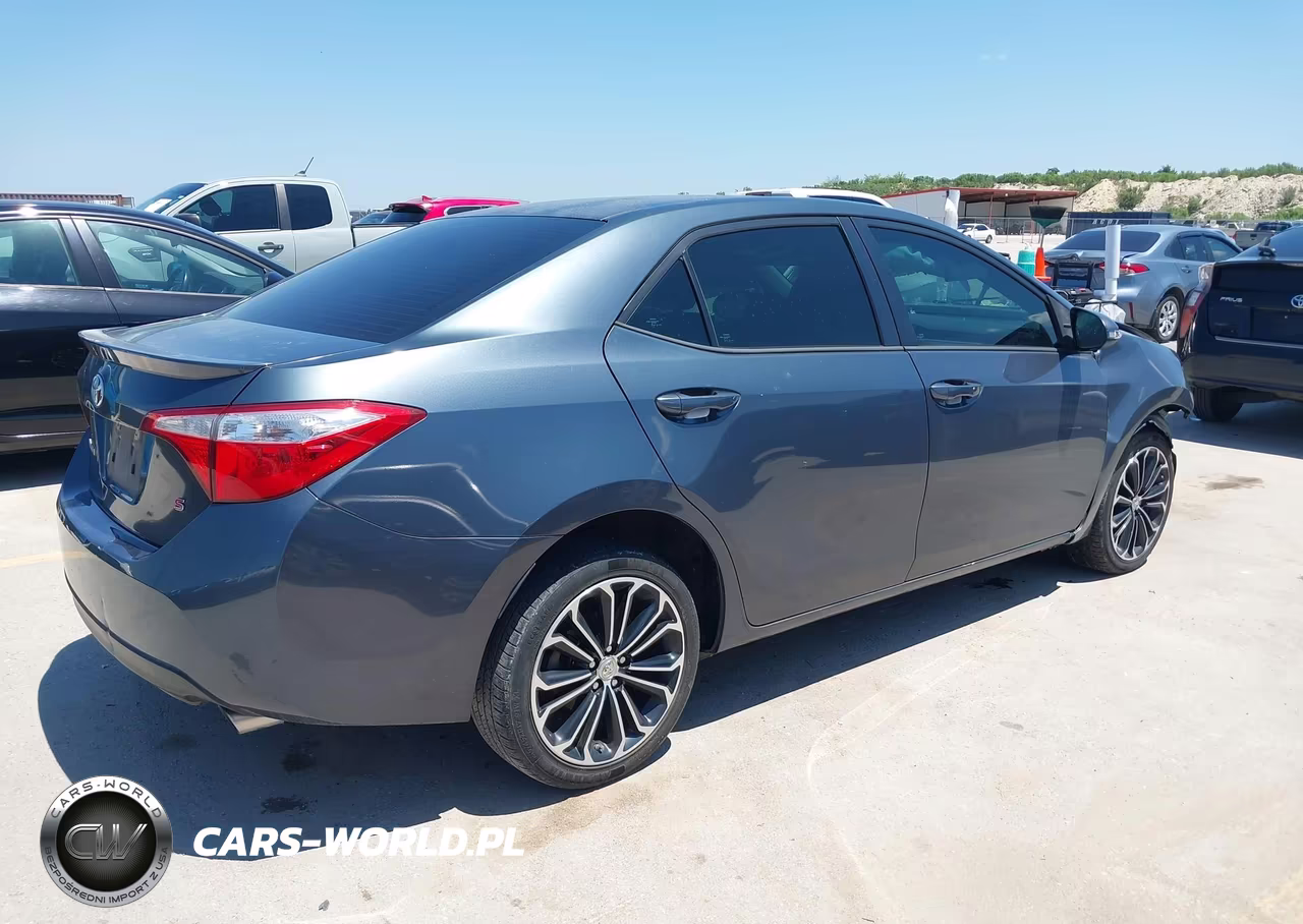 2015 Toyota Corolla S Plus VIN:5YFBURHE6FP267546 - 4