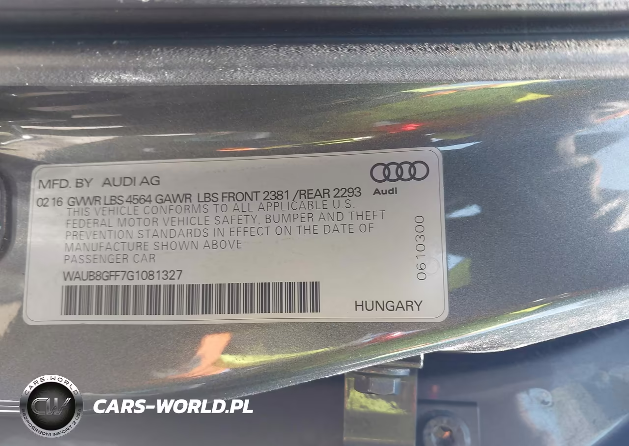 2016 Audi A3 2.0T Premium VIN:WAUB8GFF7G1081327 - 9
