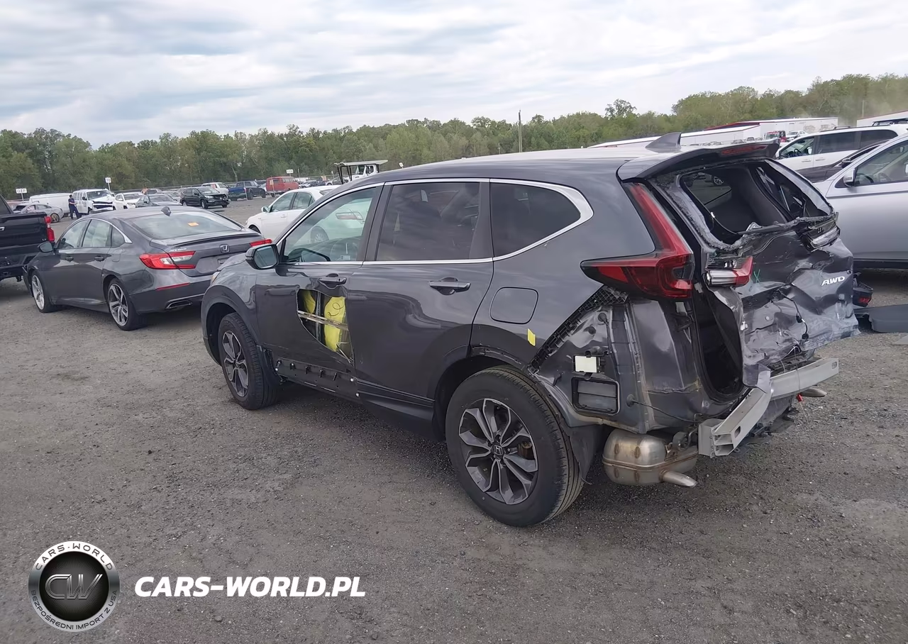 2022 Honda Cr-V Awd Ex VIN:2HKRW2H55NH616952 - 3