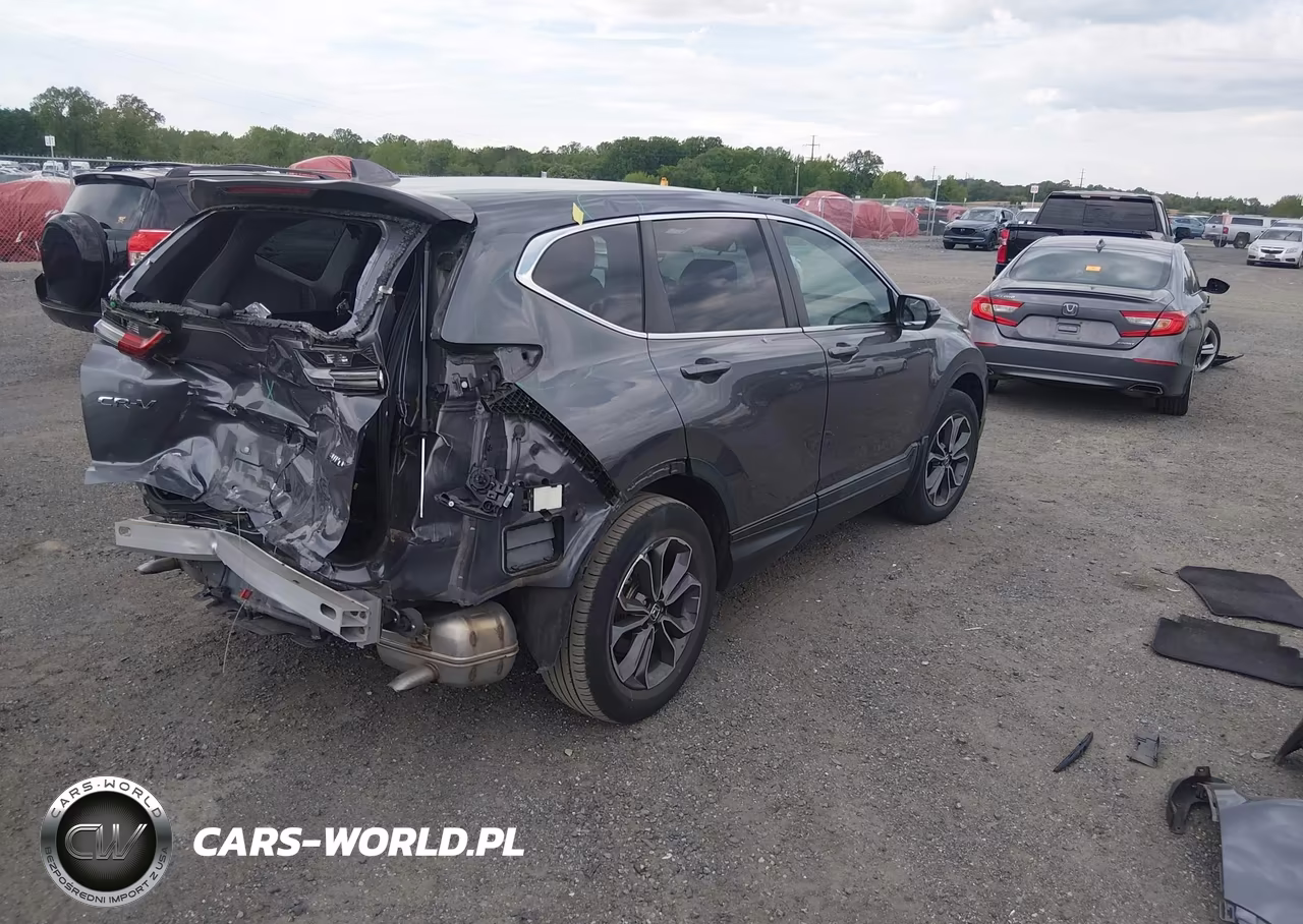 2022 Honda Cr-V Awd Ex VIN:2HKRW2H55NH616952 - 4