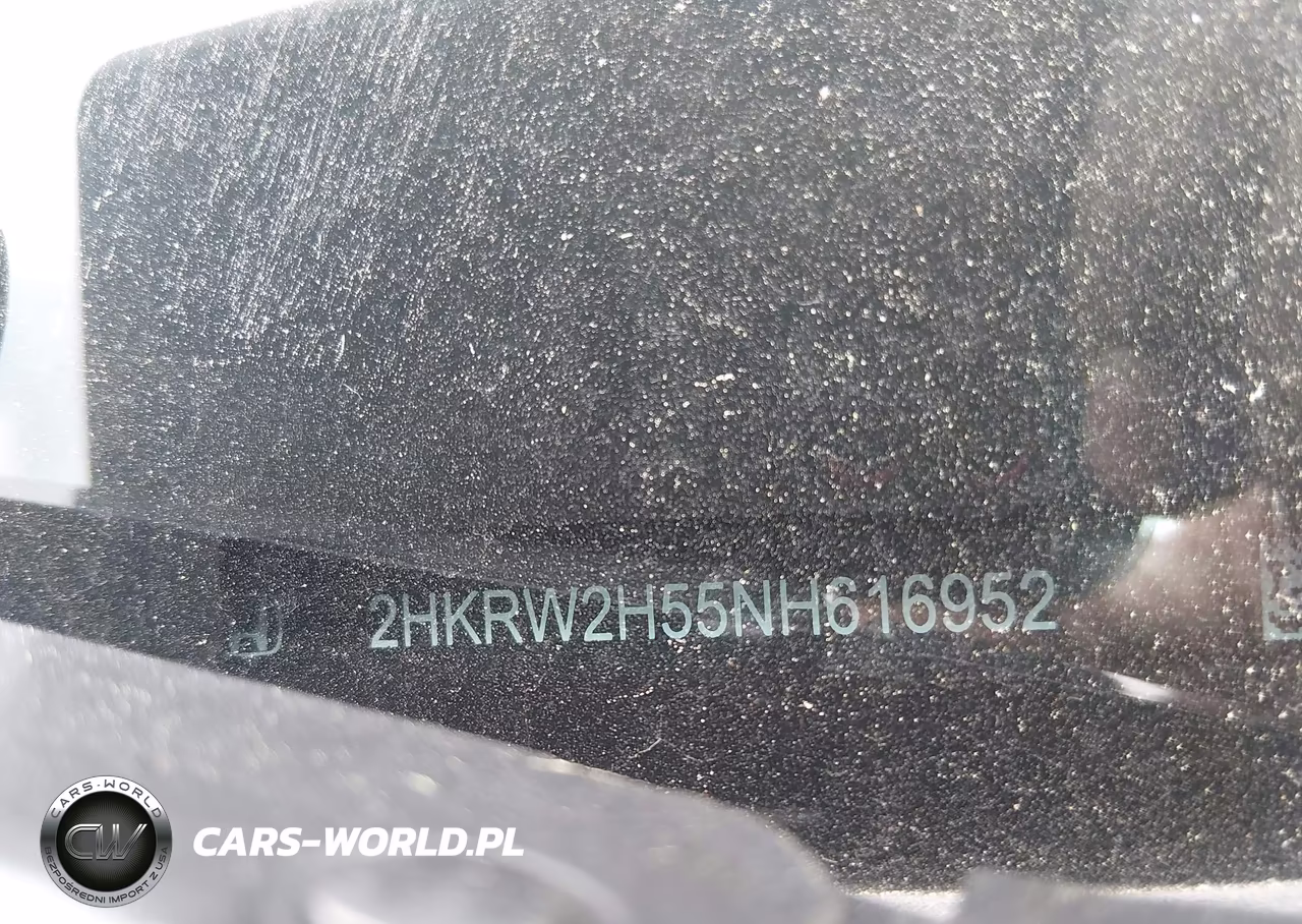 2022 Honda Cr-V Awd Ex VIN:2HKRW2H55NH616952 - 9