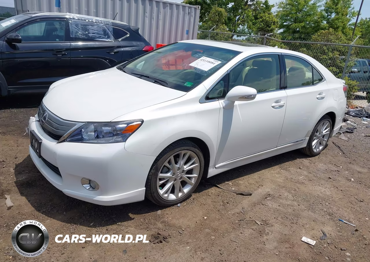 2010 Lexus Hs 250H Premium VIN:JTHBB1BA7A2023780 - 2