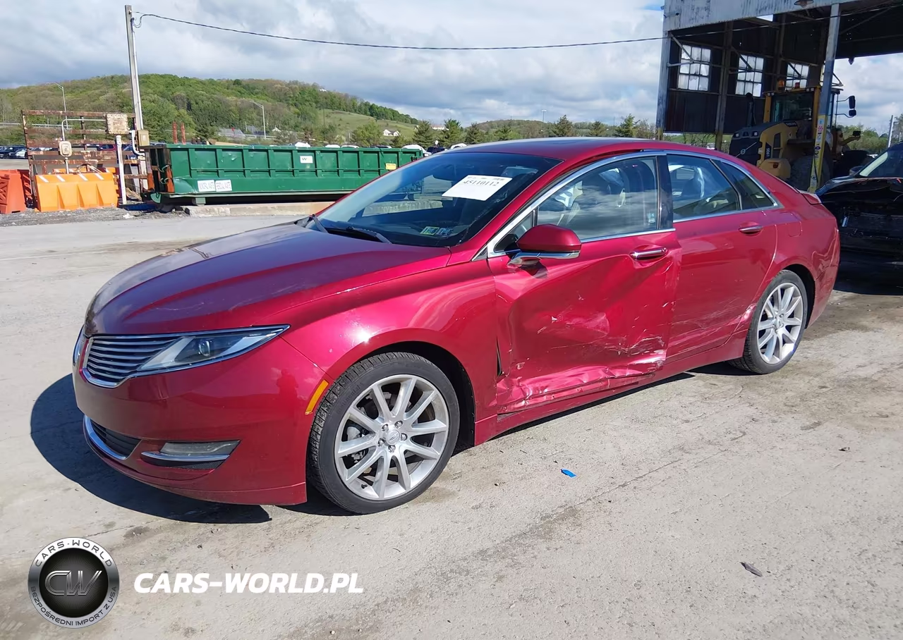 2016 Lincoln Mkz VIN:3LN6L2J97GR628539 - 2