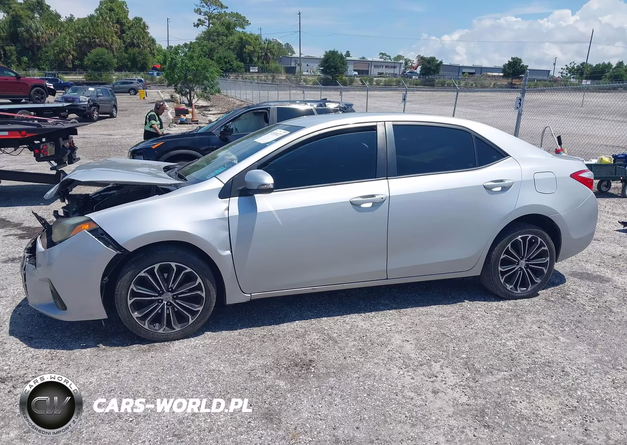 2015 Toyota Corolla S VIN:2T1BURHE6FC352273 - 14