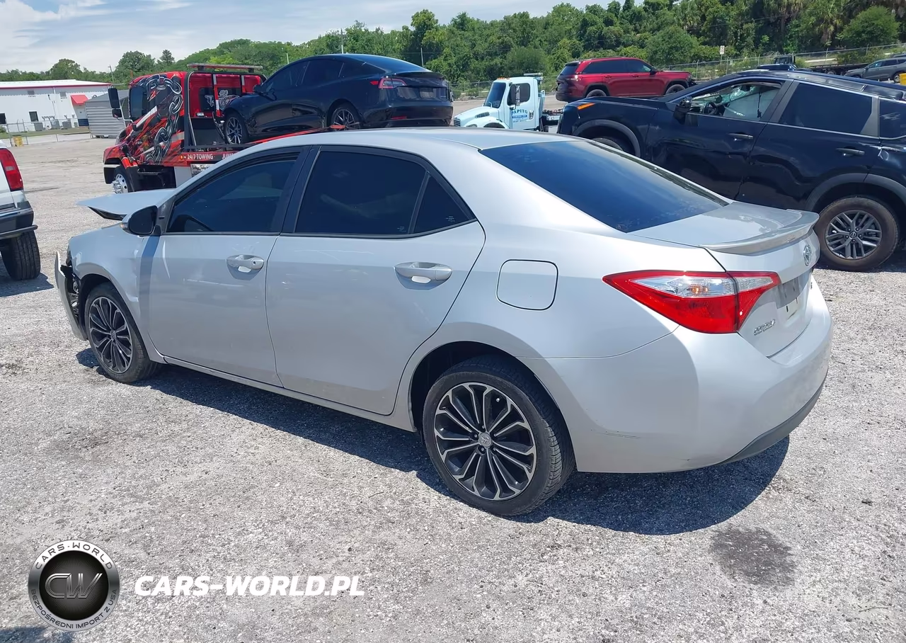 2015 Toyota Corolla S VIN:2T1BURHE6FC352273 - 3