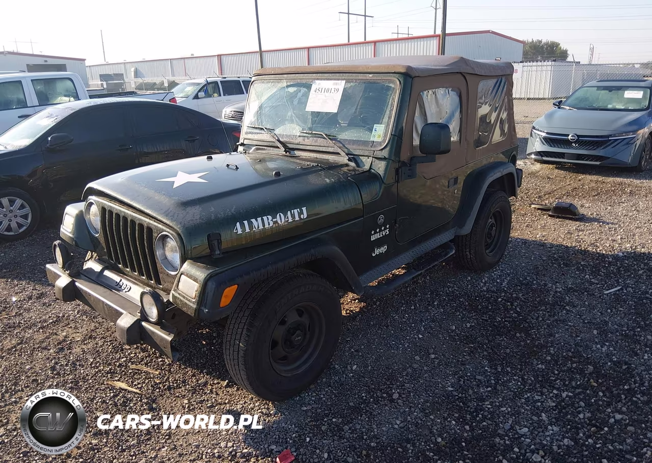 2004 Jeep Wrangler X VIN:1J4FA39S54P715330 - 2