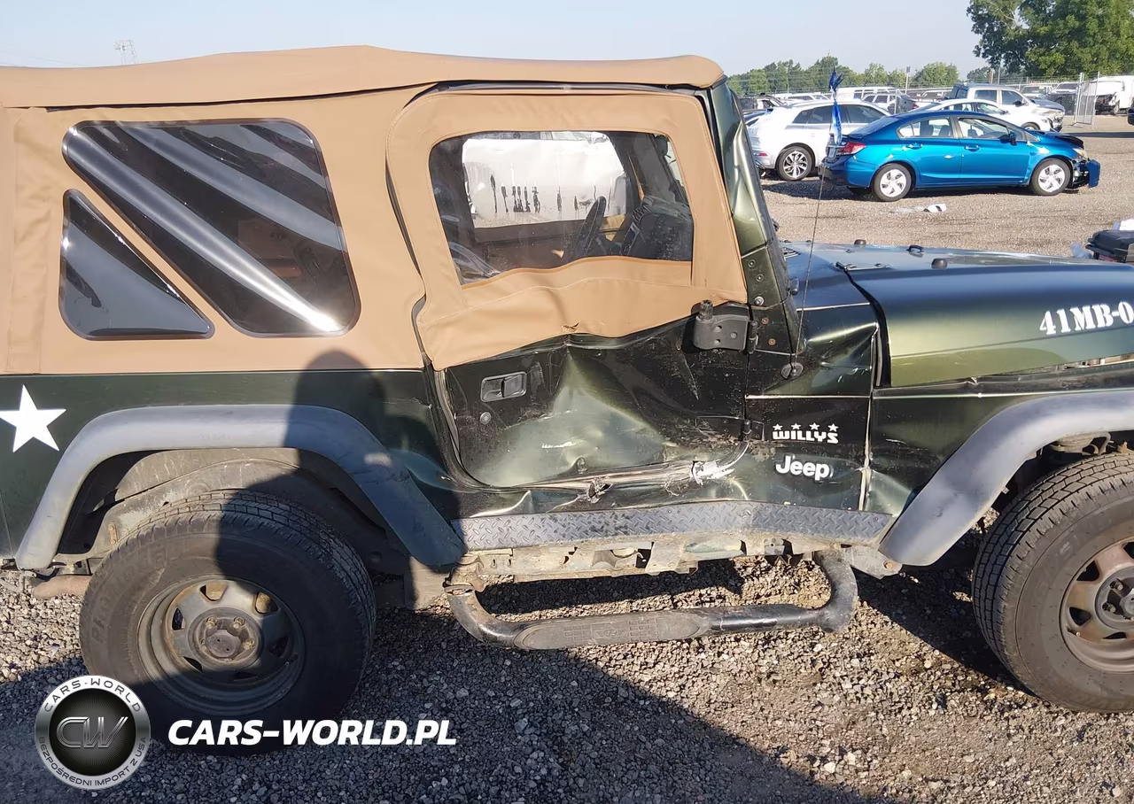 2004 Jeep Wrangler X VIN:1J4FA39S54P715330 - 5