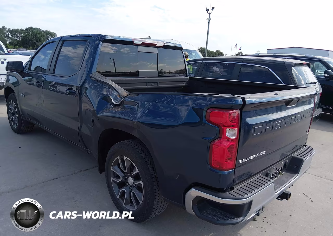 2022 Chevrolet Silverado 1500 Ltd 4Wd Short Bed Lt VIN:3GCUYDET9NG134884 - 3