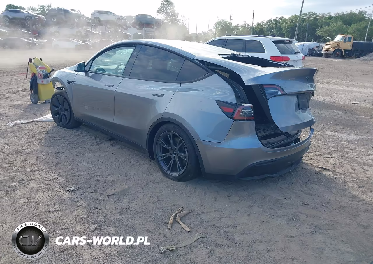 2024 Tesla Model Y Long Range Dual Motor All-Wheel Drive VIN:7SAYGDEE3RA327081 - 3