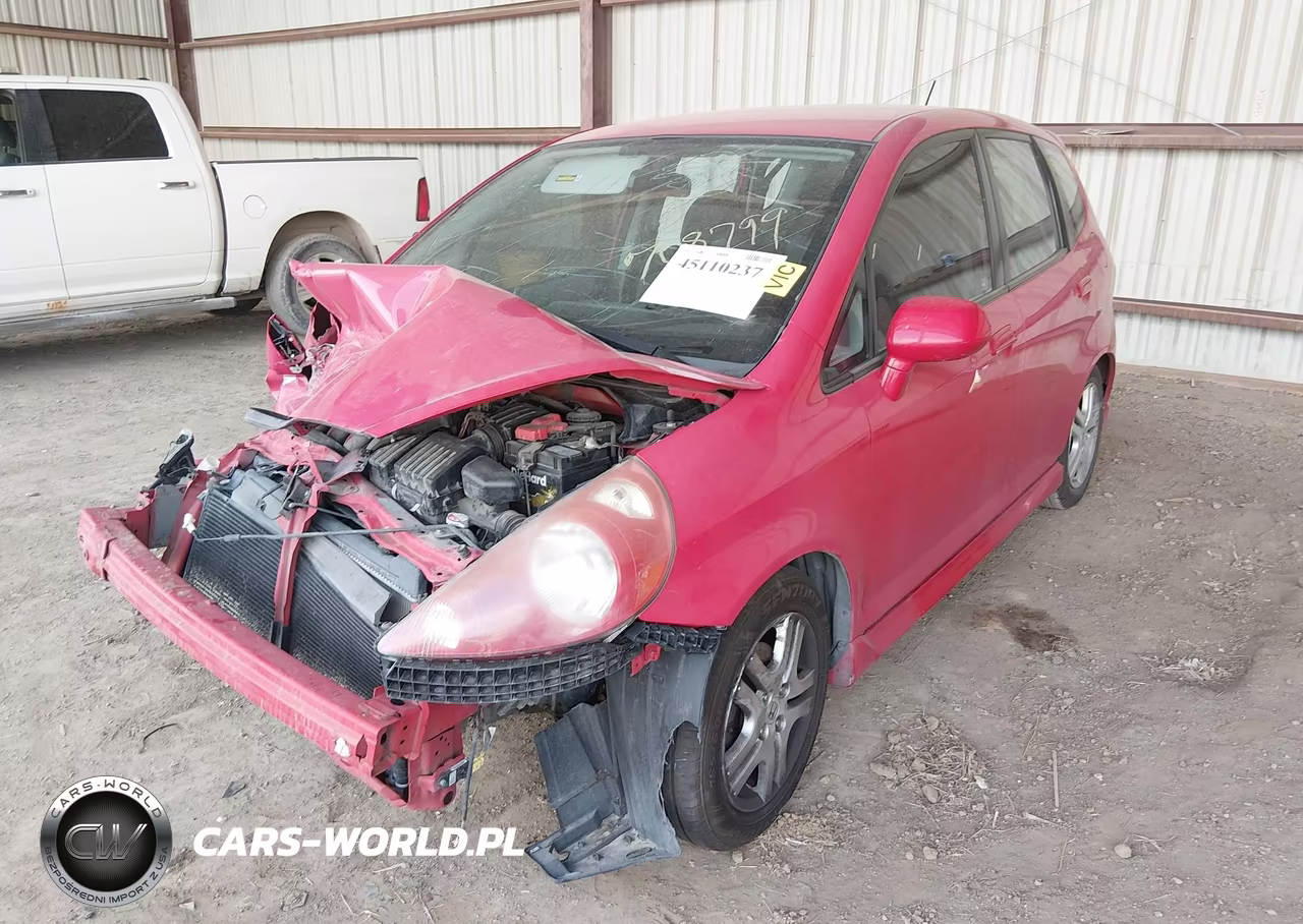 2007 Honda Fit Sport VIN:JHMGD386X7S016409 - 2