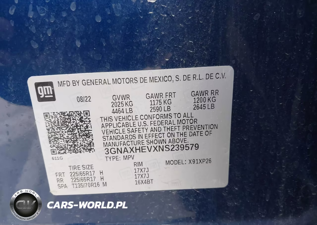 2022 Chevrolet Equinox Fwd Ls VIN:3GNAXHEVXNS239579 - 9