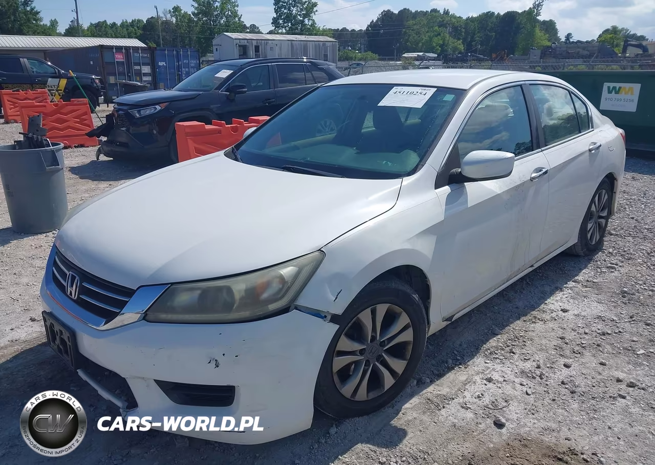 2013 Honda Accord Lx VIN:1HGCR2F39DA126357 - 2