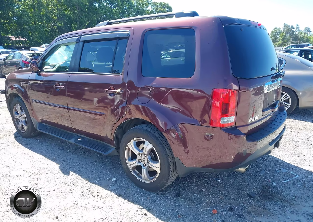 2013 Honda Pilot Ex-L VIN:5FNYF3H54DB013229 - 3