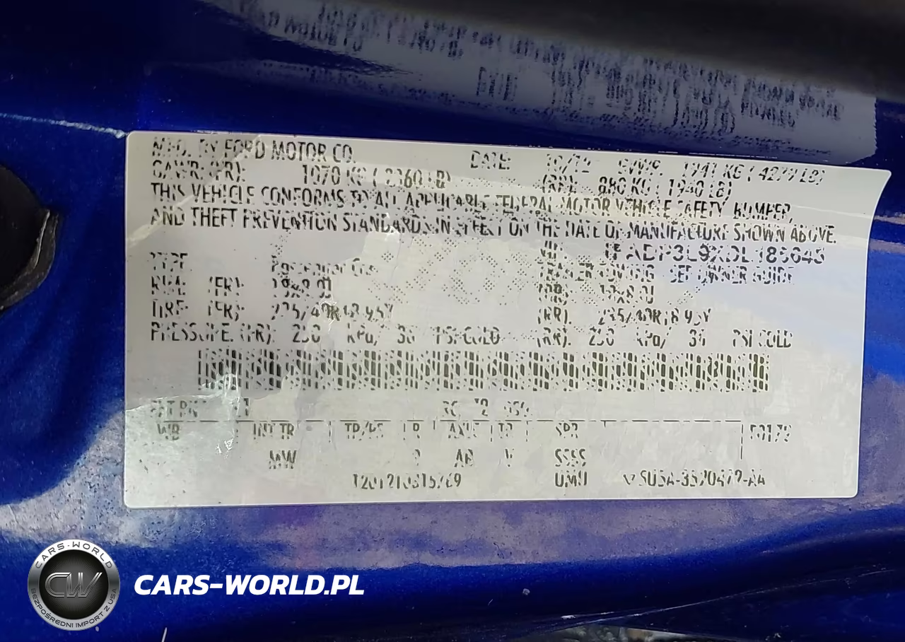 2013 Ford Focus St VIN:1FADP3L9XDL185645 - 18