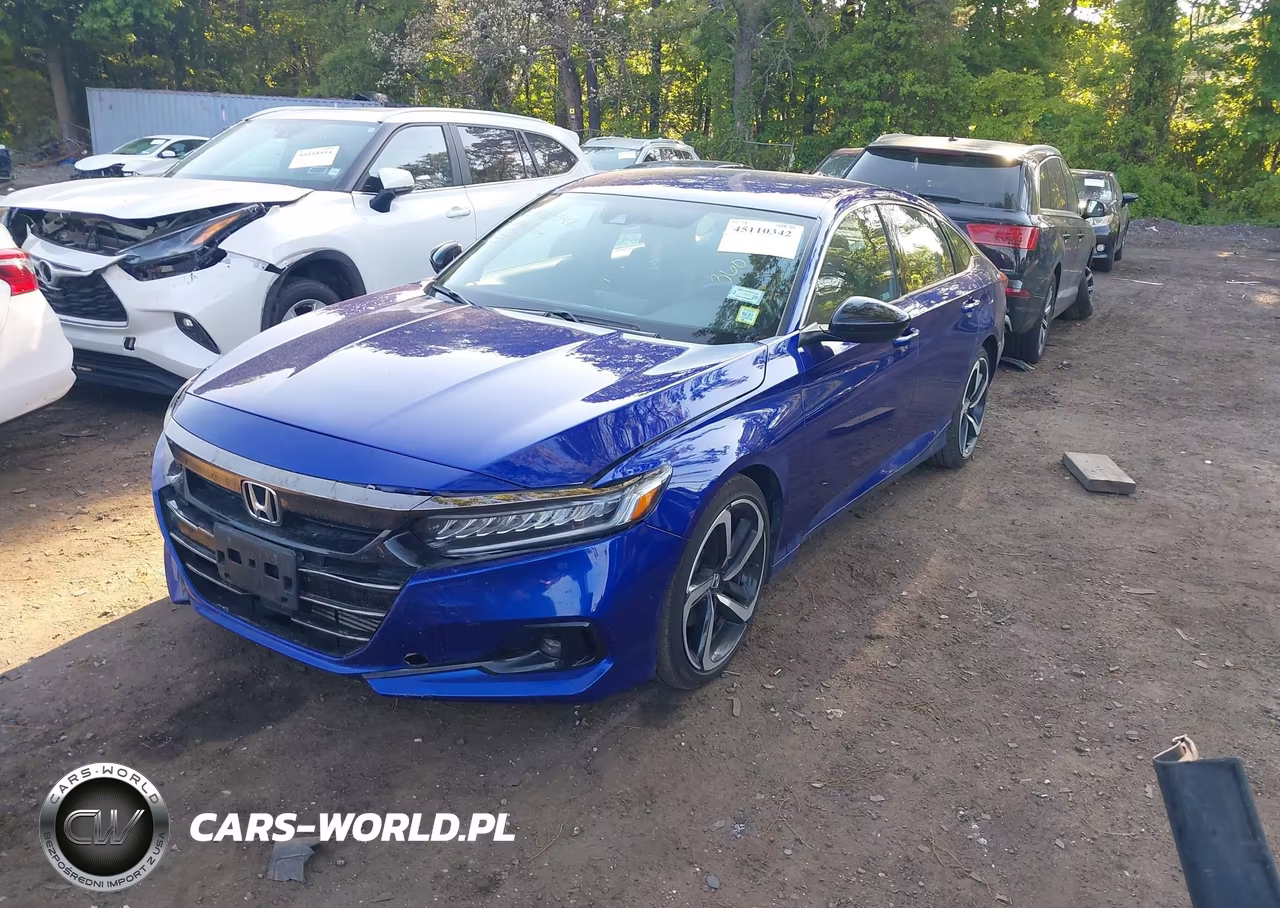 2021 Honda Accord Sport VIN:1HGCV1F35MA112672 - 2