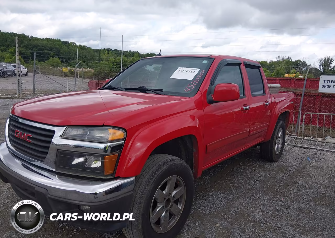 2012 GMC Canyon Sle2 VIN:1GTH5PFE6C8166013 - 2